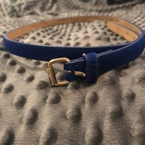 Ann Taylor calf hair belt